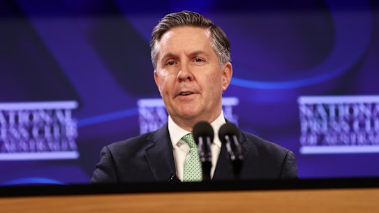 NDIS Minister Mark Butler announces changes to the scheme on Wednesday.