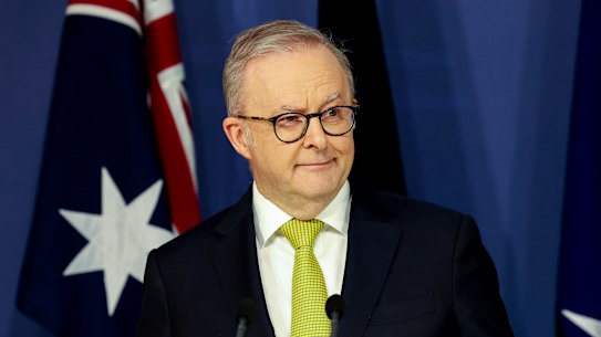Prime Minister Anthony Albanese on Wednesday.