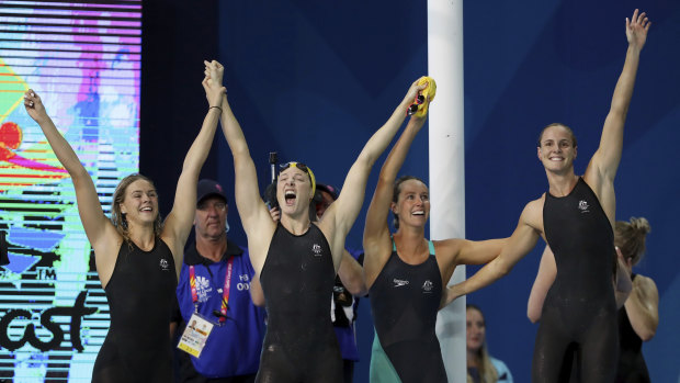 Cate Campbell stuns as Australian relay stars set new world record