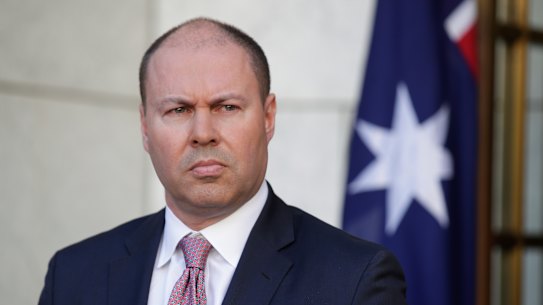 Treasurer Josh Frydenberg 