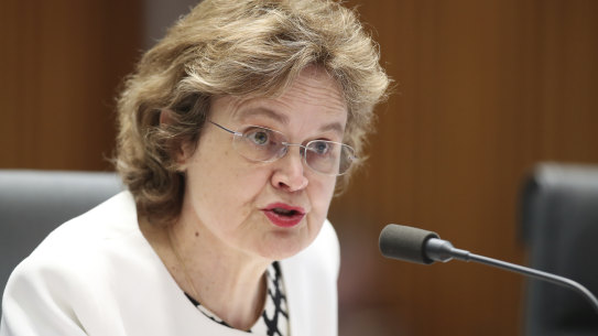 DFAT Secretary Frances Adamson on Thursday. 