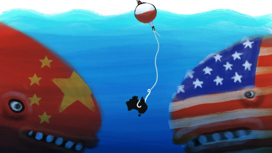 How does Australia navigate the geo-strategic environment of the post-coronavirus world? 