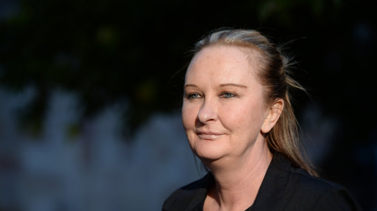 Nicky Tillier, who gave evidence at the commission on Wednesday afternoon about her journey through addiction with methamphetamine and recovery, poses for a photo in Sydney, Wednesday, May 8, 2019. The Special Commission of Inquiry into the Drug ?Ice? will hold four days of public hearings in Sydney starting Tuesday. (AAP Image/Perry Duffin) NO ARCHIVING