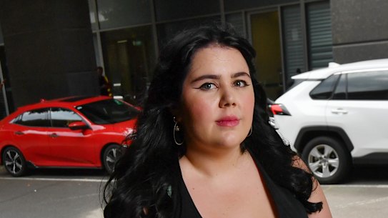 Tansy Gorman was trying to get home from Collingwood when she was trapped by a man who pretended to be an Uber driver. 