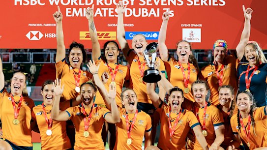 Australia’s women’s sevens side have been risen back to the top of the world rankings. 