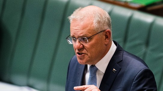 Australian Prime Minister Scott Morrison