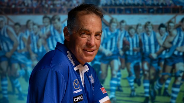 North Melbourne coach Alastair Clarkson.