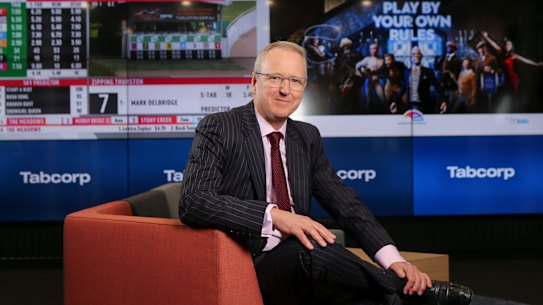 David Attenborough, CEO of Tabcorp wants the government to create more restrictions for gambling advertisements on television.