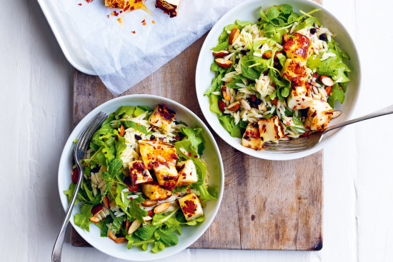 Contrasting flavours and textures make this salad sing.