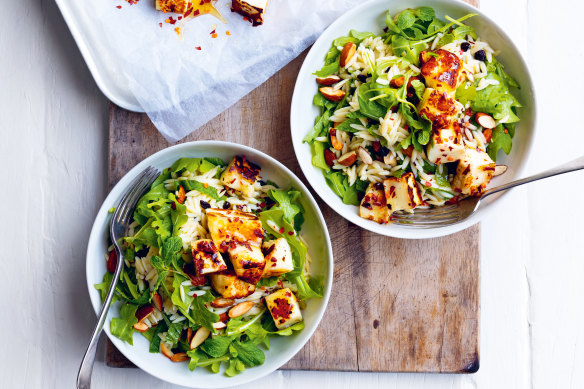 Contrasting flavours and textures make this salad sing.