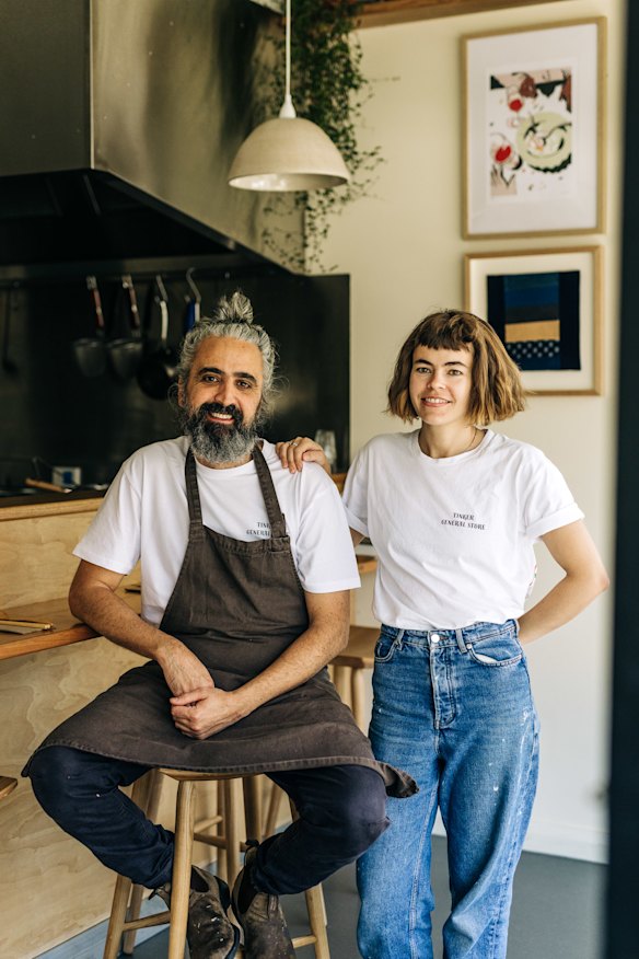 Ranita Ramen co-owners Zoe Erskine and Javier Garcia Tornel.