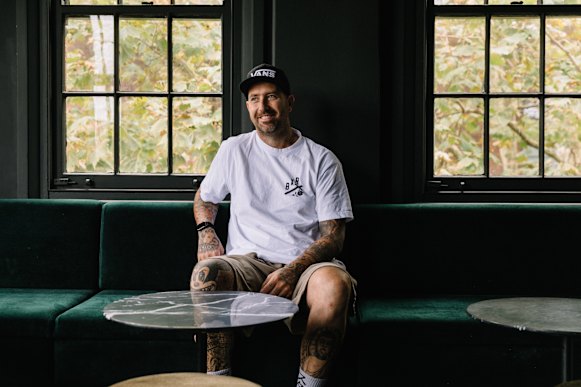 Re founder and bartender Matt Whiley.