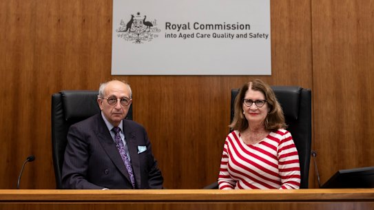 Royal commissioners Tony Pagone, QC, and Lynelle Briggs, began hearing final submissions on Thursday from counsel on future recommendations to reform Australia's aged care system.
