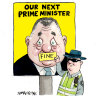 Signs of trouble: ‘Next PM’ Craig Kelly in a fine mess