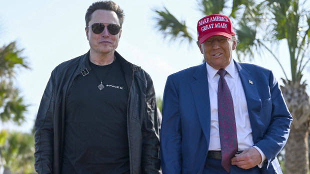 Elon Musk has been close to Donald Trump since the presidential election campaign last year.