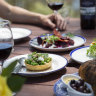 Estate-grown lamb, wheat, honey, fruit and vegetables are woven onto the menu.