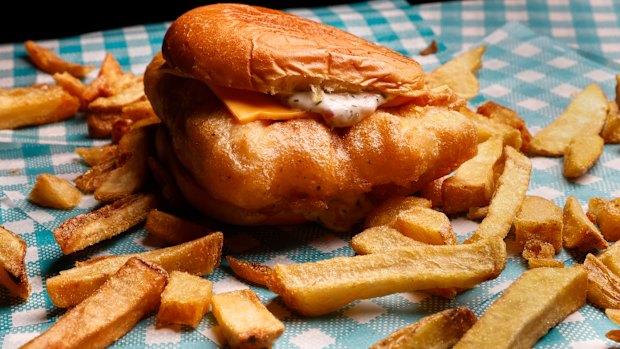 Edita’s fish burger has a cult following.