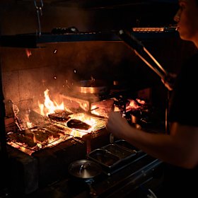 Agnes is  known for its flame-licked dishes.