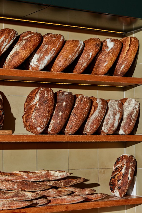 Selection of loaves from Wild Life in Brunswick East.