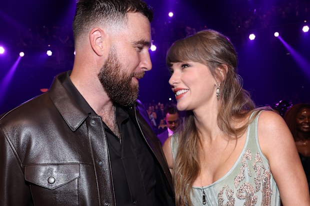 Taylor Swift and Travis Kelce