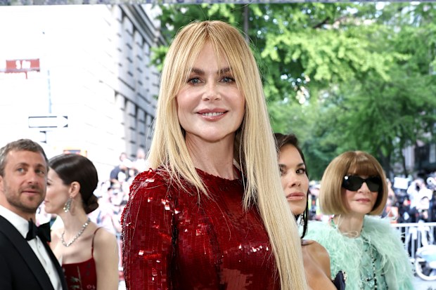 Nicole Kidman attends the 2026 Met Gala celebrating "Costume Art" at the Metropolitan Museum of Art on May 04, 2026 in New York City.