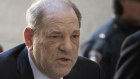 Harvey Weinstein arrives at a Manhattan court as jury deliberations continue in his rape trial, Friday, Feb. 21, 2020 in New York. 