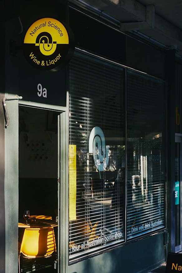Outside the Blackburn shop.
