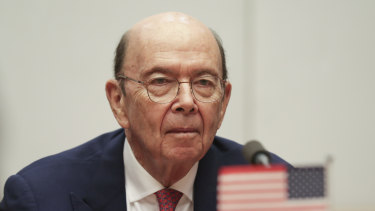 US Secretary of Commerce Wilbur Ross said the US is "addressing fundamental issues" in its trade relationship with China.