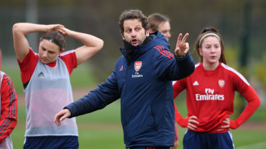 I Wasn T Comfortable Arsenal Coach Joe Montemurro Backs Wsl Cancellation