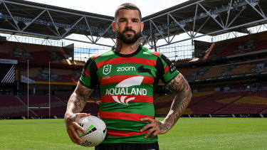 Souths Forever ... departing skipper Adam Reynolds.