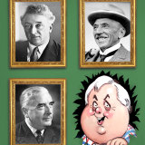 The United Australia Party features a gallery on its website of âUnited Australia Party Prime Ministersâ with Lyons, Hughes and Menzies front and centre.