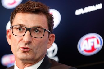 AFL executive Travis Auld.