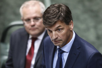 Energy Minister Angus Taylor insisted in Parliament that he relied on a document downloaded from the City of Sydney website.