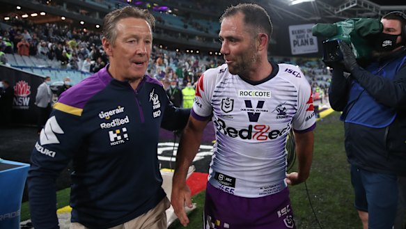 'Gutsy': Craig Bellamy hailed the bravery of Storm captain Smith.