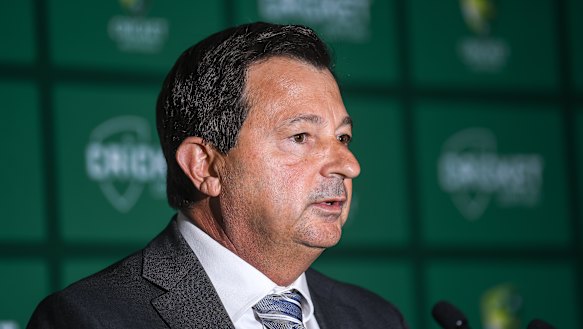 Cricket Australia chairman David Peever.