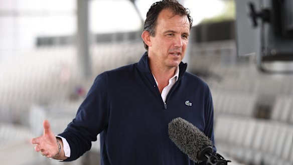 ECB chief executive Tom Harrison.