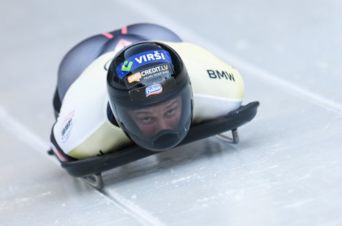 Lavtvian skeleton pilot Martins Dukurs.