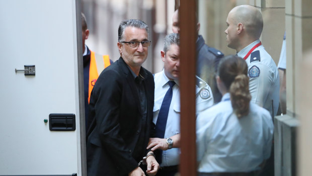 Ballarat bus driver Jack Aston arrives at the Melbourne Supreme Court on Monday before he was freed.
