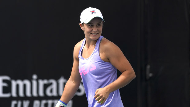 Barty is now favourite to win the Australian Open after Serena Williams and Naomi Osaka were knocked out.