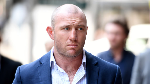 Ugly incident: James Stannard was forced to retire after being punched after a night out in Sydney.