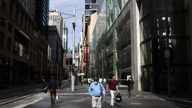 Workers abandoning offices during the coronavirus crisis dealt a $10 billion blow to Sydney's inner city.