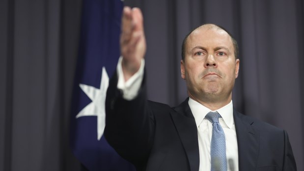 Treasurer Josh Frydenberg has lashed the tech giants.