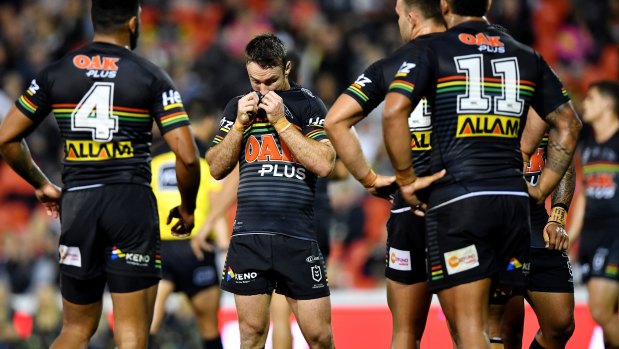 A loss to the Warriors on Friday night has put paid to the Panthers' slim finals hopes.