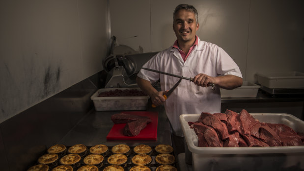 The new owner of Harry's Cafe de Wheels, Tino Dees of the German Butchery in Bexley North, is the first new owner since 1988. 