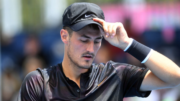 Progress: Bernard Tomic has battled through to the main draw at the Moselle Open in France.