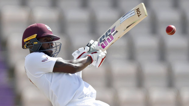 West Indies batsman Jermaine Blackwood produced a match-winning 95 on the final day.