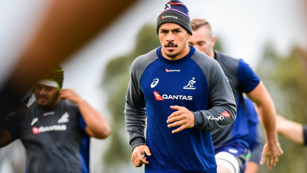 Impact player: Pete Samu was impressive off the bench in Brisbane, and Cheika will stick with what worked in the first Test.