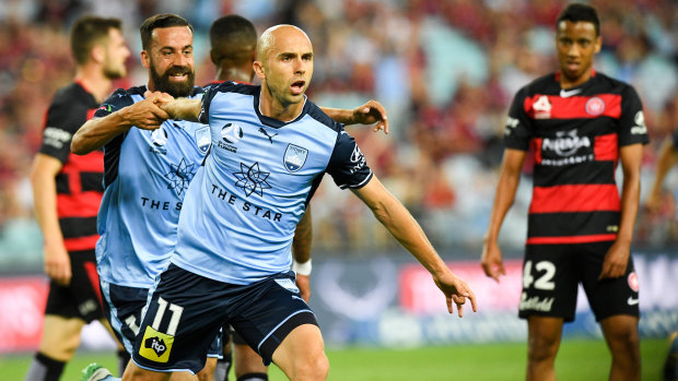 The Sydney derby is among several matches due to kick off earlier this season as part of a potential broadcast deal with Ten.