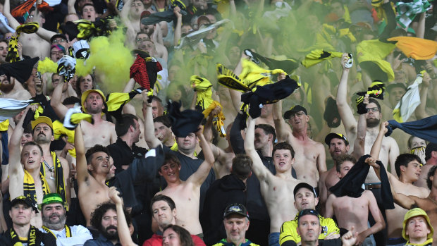 Wellington Phoenix crowds have increased in the past two seasons. 