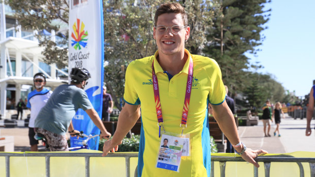 Australian swimmer Mitch Larkin has expressed his disappointment at the closing ceremony. 